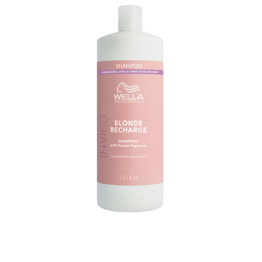 Wella Professionals Invigo Blonde Recharge Shampoo Blonde Hair 1000 Ml