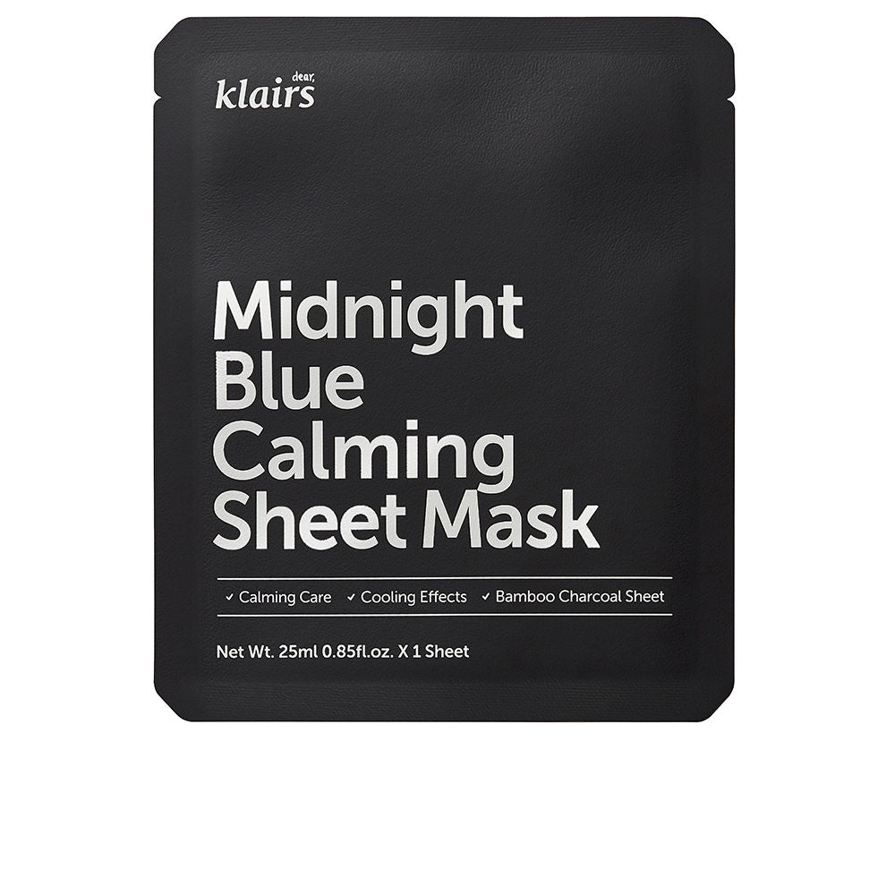 Klairs Midnight Blue Calming Sheet Mask 25 Ml - Salevare.com