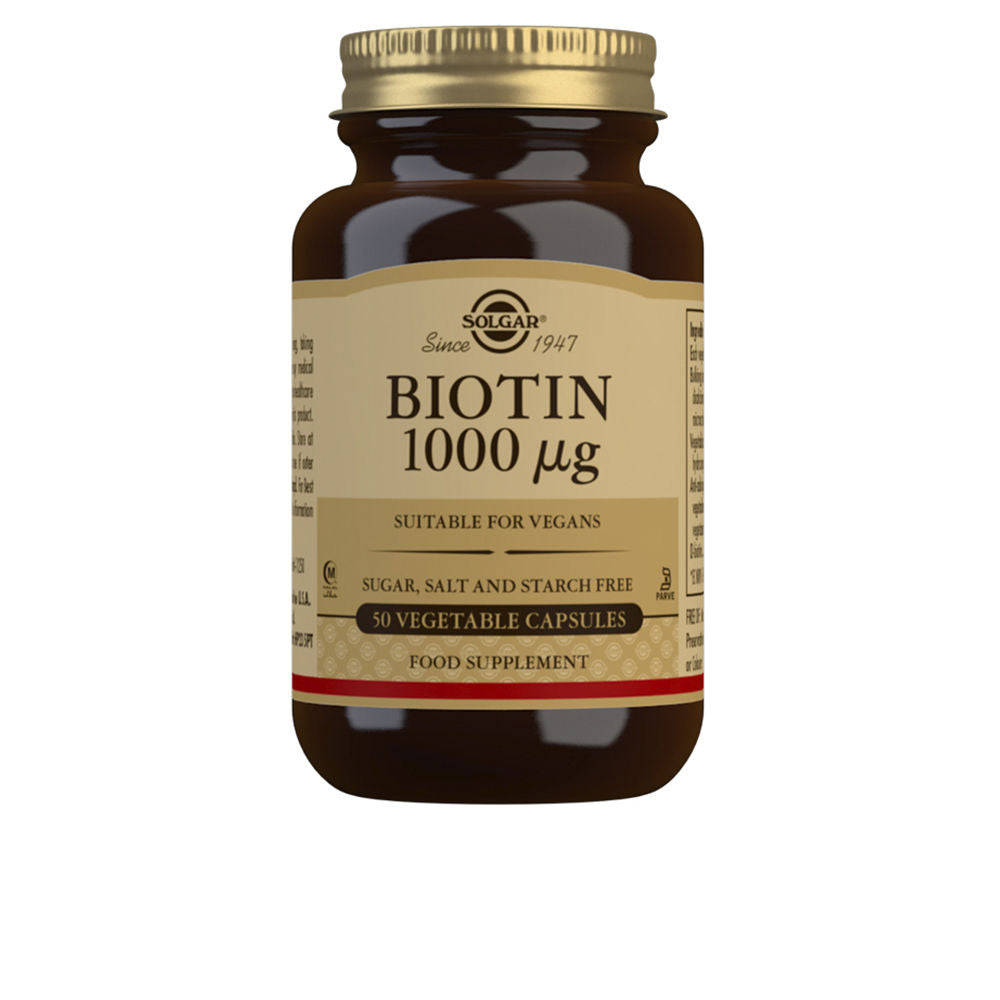 Solgar Biotin 1000 ΜG 50 Tablets - Salevare.com