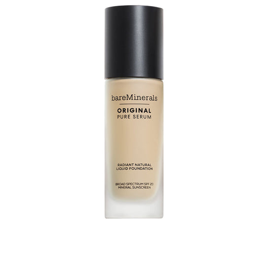 Bare Minerals Original Pure Serum Liquid Foundation #Fair Warm 1 30 Ml - Salevare.com