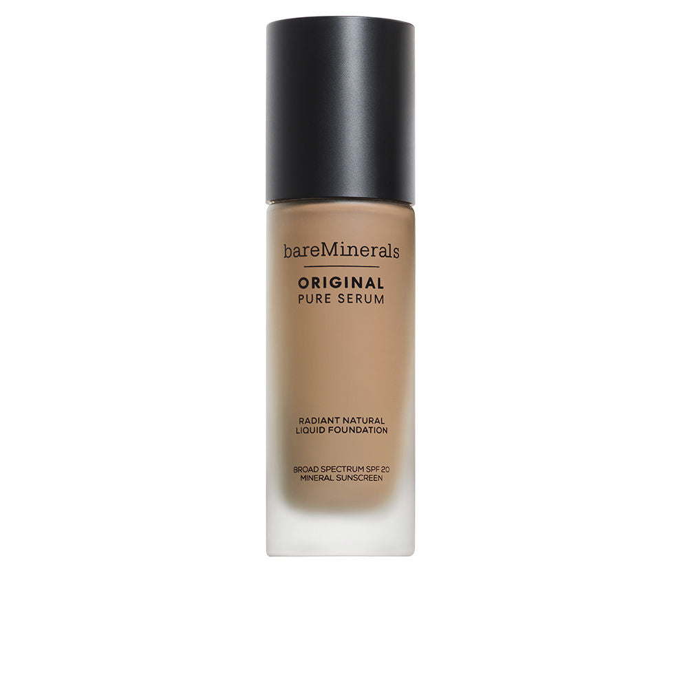 Bare Minerals Original Pure Serum Liquid Foundation #Medium Cool 3.5 30 Ml - Salevare.com