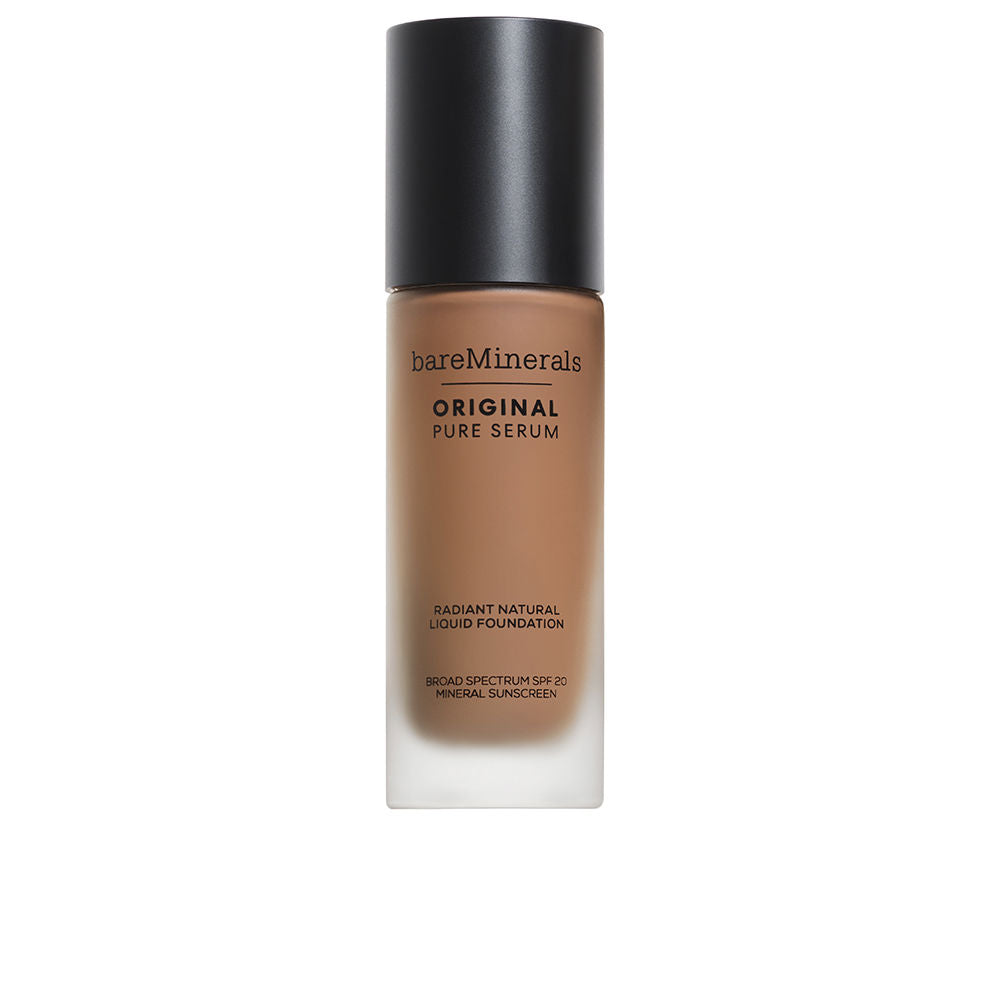Bare Minerals Original Pure Serum Liquid Foundation #Medium Deep Cool 4.5 30 Ml - Salevare.com