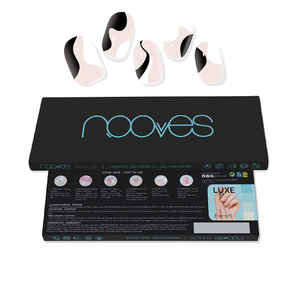 Nooves #So Twirl Premium Glam Gel Nail Sheets 20 U - Salevare.com