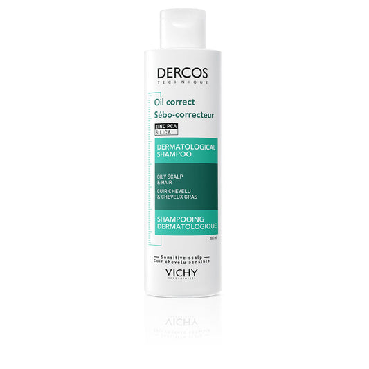 Vichy Dercos Sebum Control Shampoo For Oily Hair 200 Ml