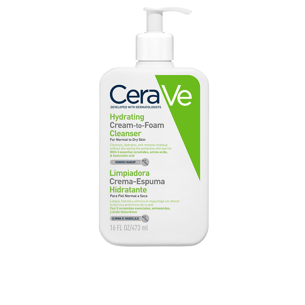 Cerave Moisturizing Cream-Foam Cleanser 473 Ml - Salevare.com
