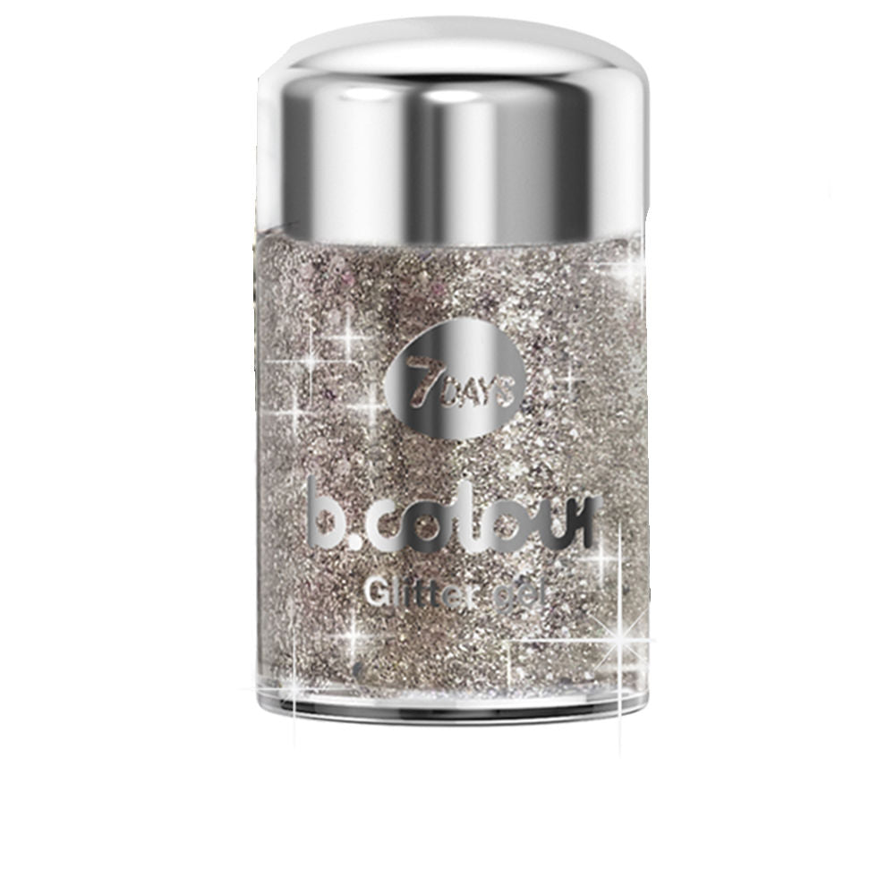 7Days B.Colour We Facial And Body Glitter Gel Mini #04-Dear Santa 10 Gr - Salevare.com