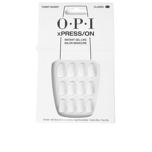 Opi Opi Xpress/On Artificial Nails Iconic Shades #Funny Bunny 30 U - Salevare.com