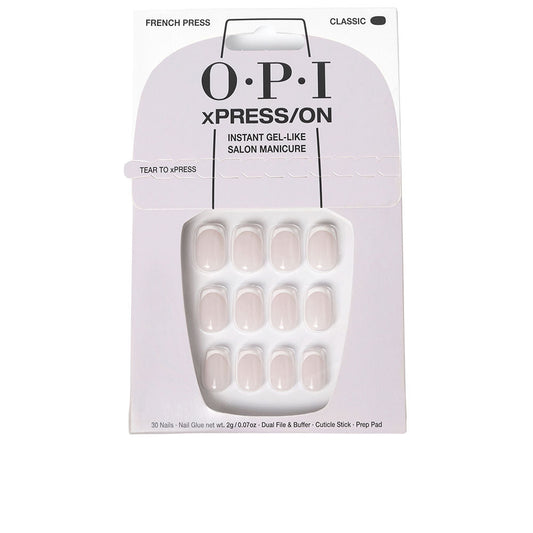 Opi Opi Xpress/On Artificial Nails Nail Art #French Manicure 30 U - Salevare.com