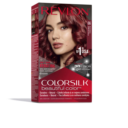 COLORSILK dye #66-cherry red 1 u