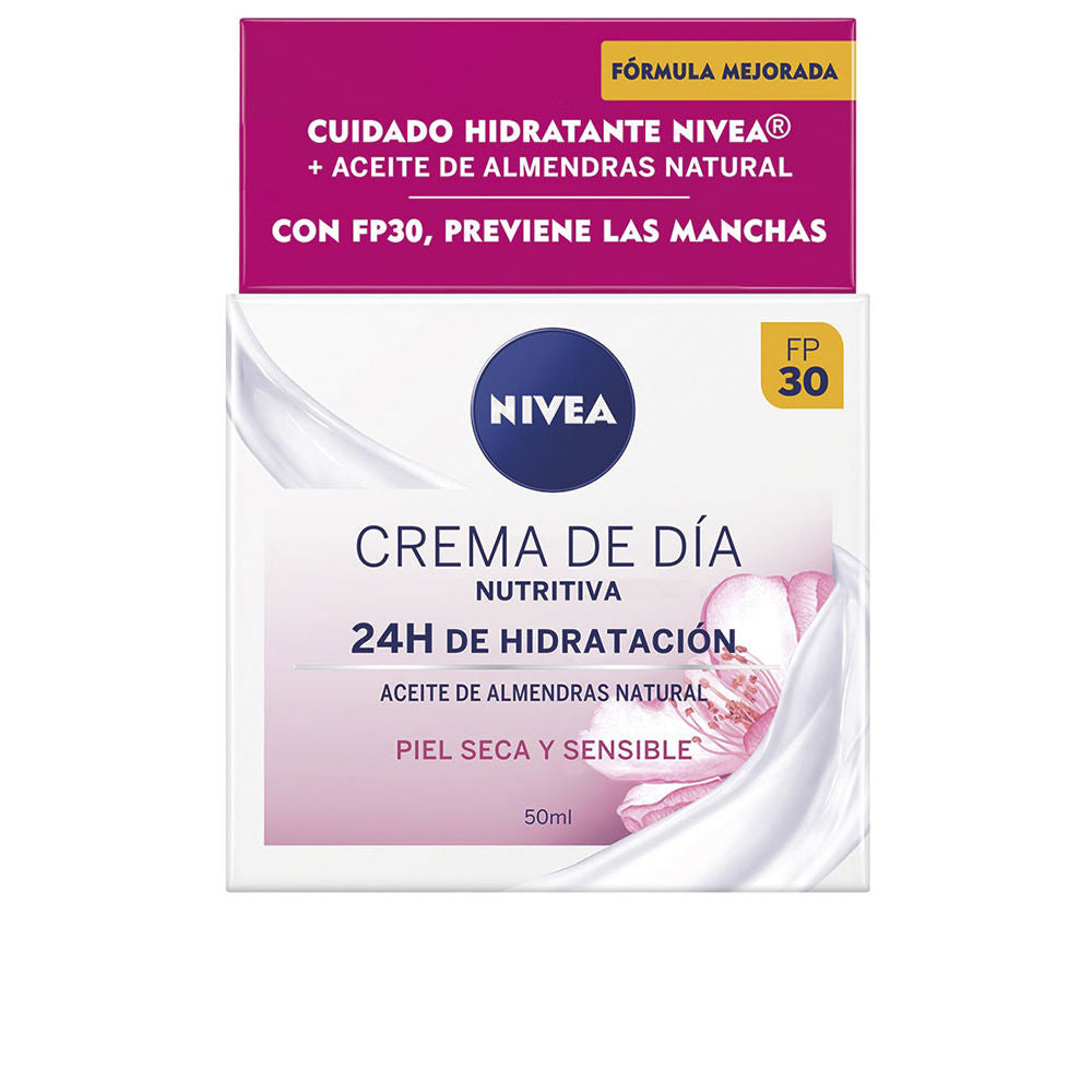 Nivea Nourishing Day Cream Hydration And Nutrition Spf30 50 Ml - Salevare.com