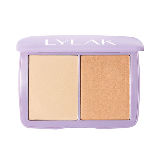 Lylak Only Good Vibes Illuminating Powder Duo #Holidays 16 Gr - Salevare.com