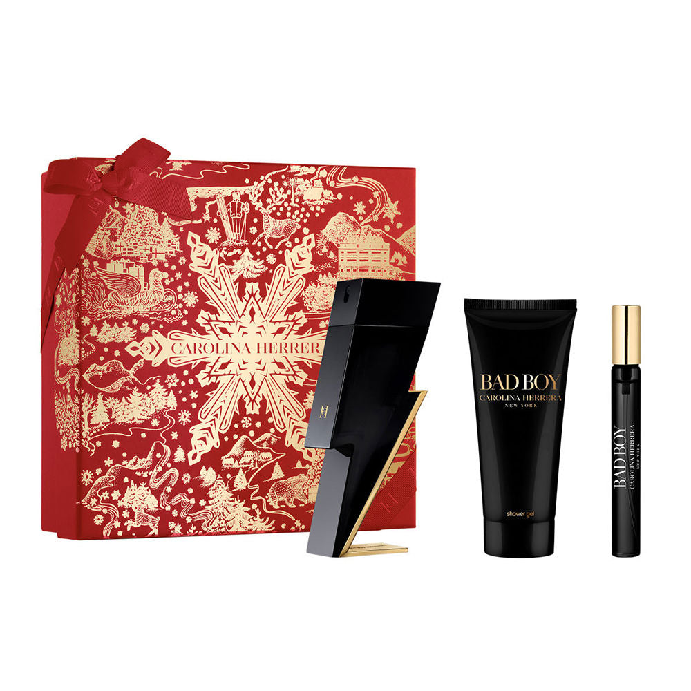 Carolina Herrera Bad Boy Case 3 Pcs - Salevare.com