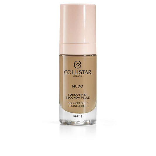 Collistar Nudo Second Skin Foundation Spf15 #3G-Naturale Dorato 30 Ml - Salevare.com