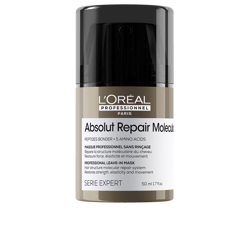 L'Oréal Professionnel Paris Absolut Repair Molecular Professional Leave-In Repair Mask For Damaged Hair 50 Ml