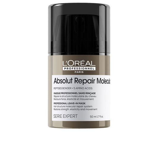 L'Oréal Professionnel Paris Absolut Repair Molecular Professional Leave-In Repair Mask For Damaged Hair 50 Ml