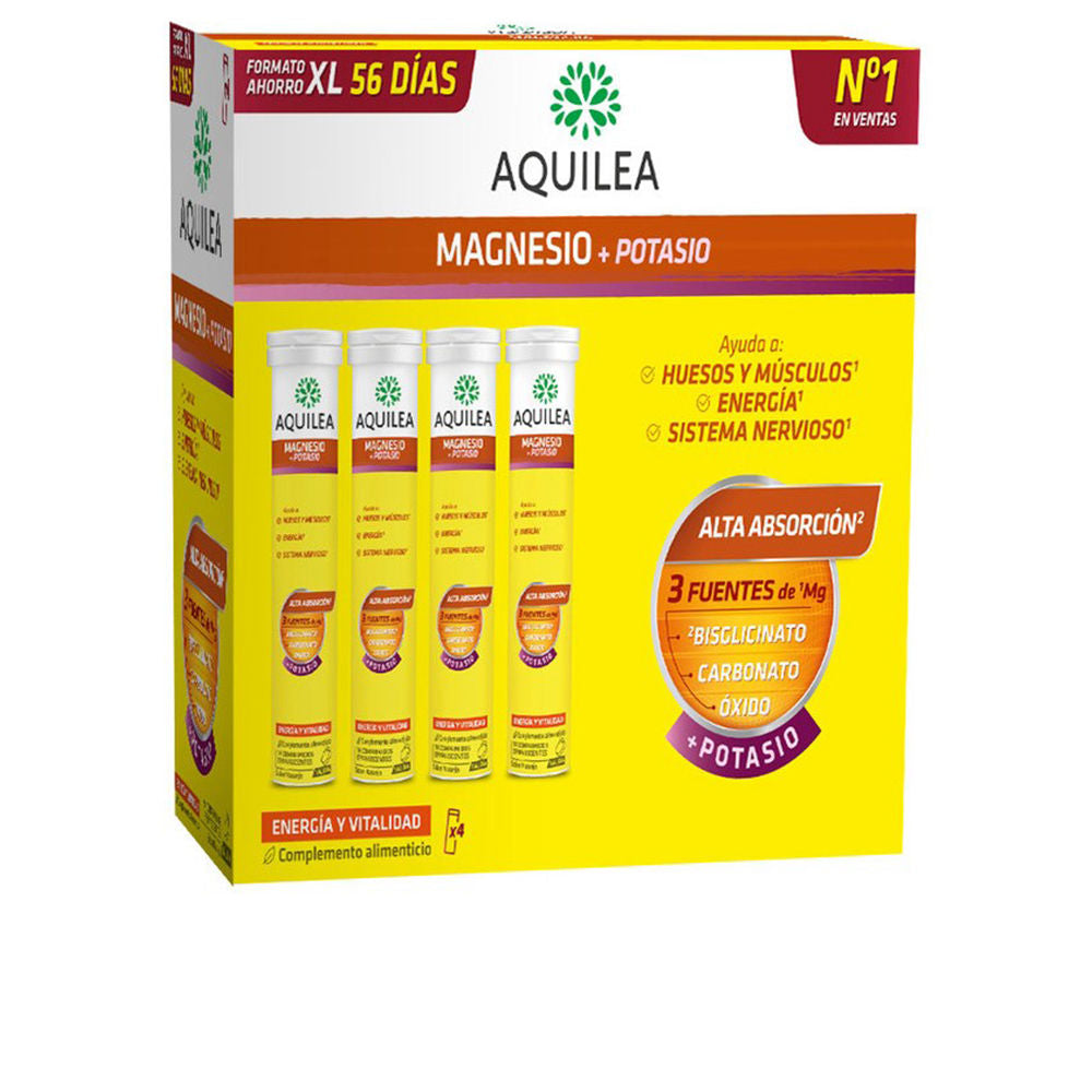Aquilea Magnesium+Potassium Effervescent Tablets 56 U - Salevare.com