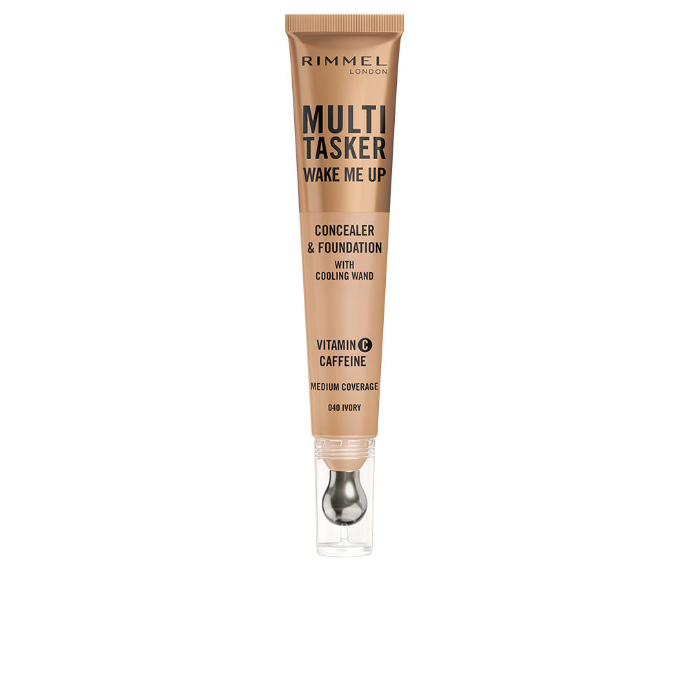 Rimmel London Multitasker Wake Me Up Concealer And Foundation #Ivory 20 Ml - Salevare.com