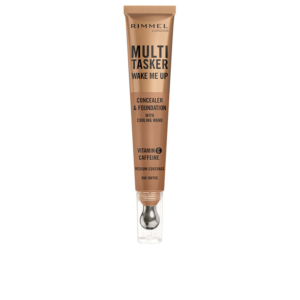 Rimmel London Multitasker Wake Me Up Concealer And Foundation #Toffee 20 Ml - Salevare.com