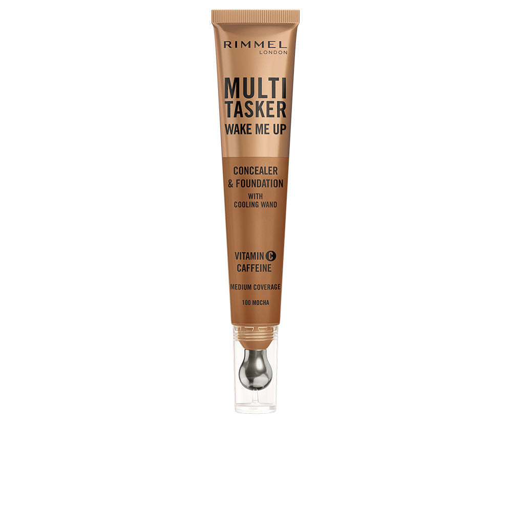 Rimmel London Multitasker Wake Me Up Concealer And Foundation #Mocha 20 Ml - Salevare.com