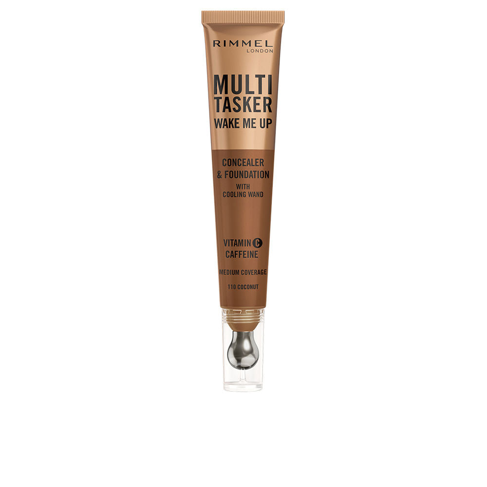 Rimmel London Multitasker Wake Me Up Concealer And Foundation #Warm Coconut 20 Ml - Salevare.com