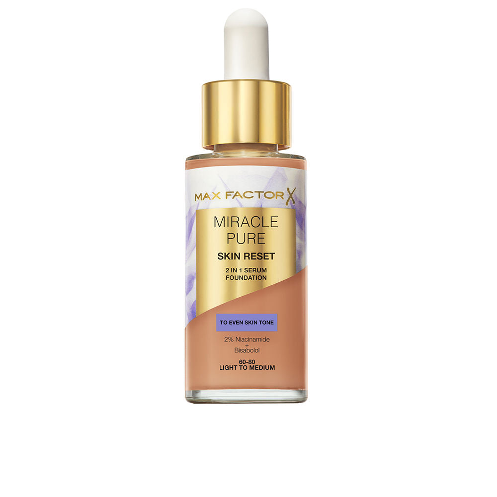 Max Factor Miracle Pure Serum With Color #60 - 80-Light To Medium 30 Ml - Salevare.com