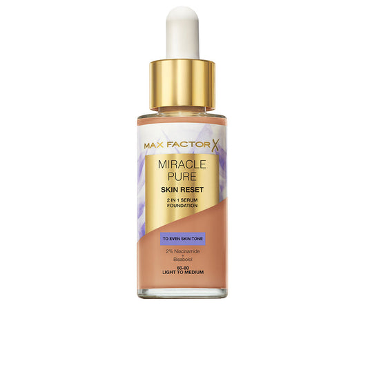 Max Factor Miracle Pure Serum With Color #60 - 80-Light To Medium 30 Ml - Salevare.com