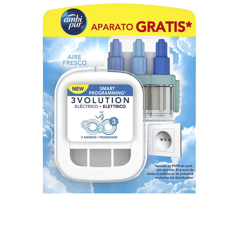 Ambi Pur 3Volution Air Freshener Device + Refill #Fresh Air 20 Ml - Salevare.com