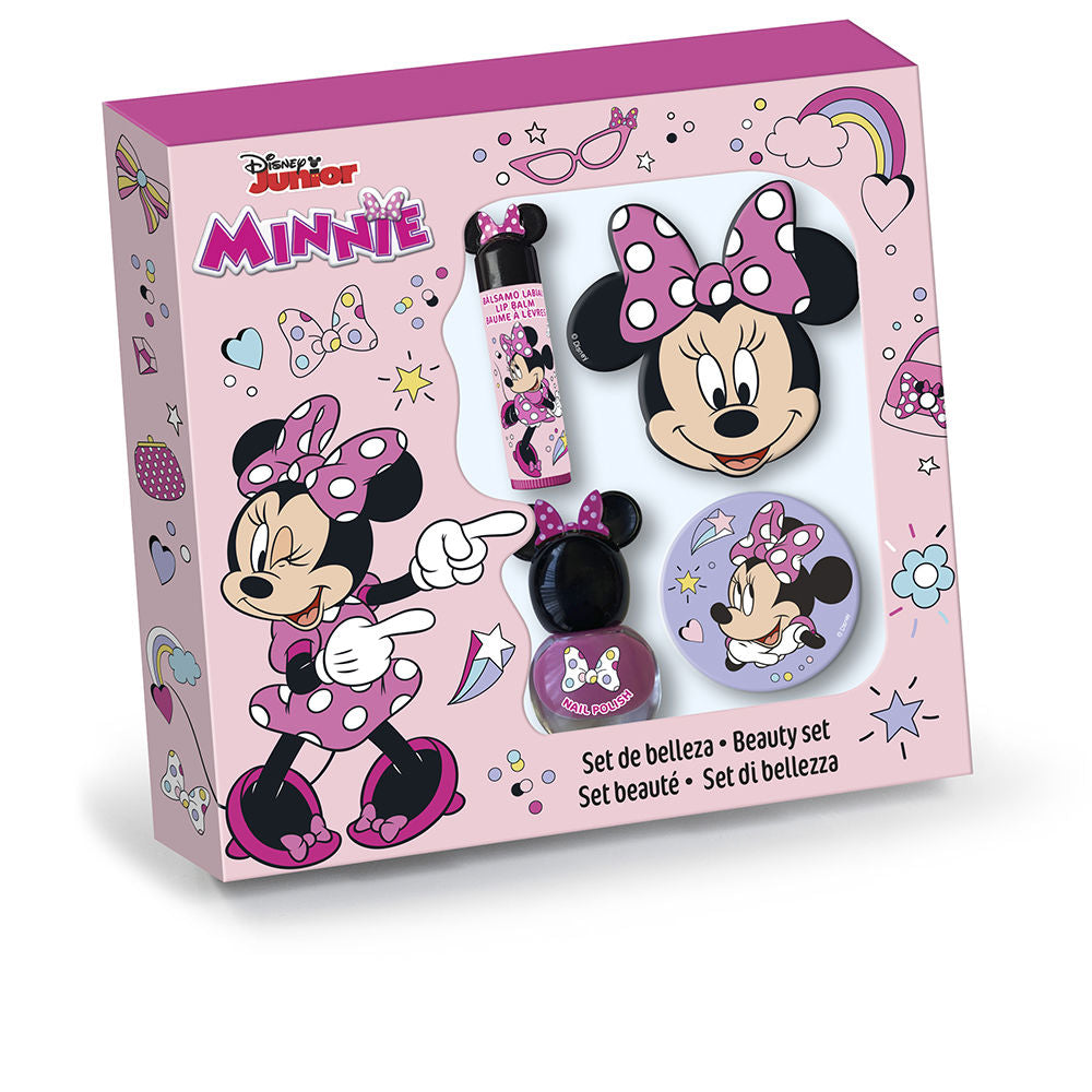 Lorenay Minnie Beauty Makeup Case 4 Pcs - Salevare.com