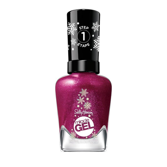 Sally Hansen Miracle Gel Holiday Nail Polish #923-Sugar Plum Kisses 9.17 Ml - Salevare.com