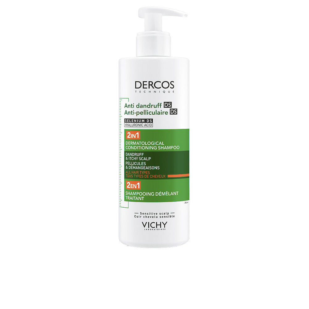 Vichy Dercos Technique 2 In 1 Anti-Dandruff Shampoo And Conditioner 400 Ml