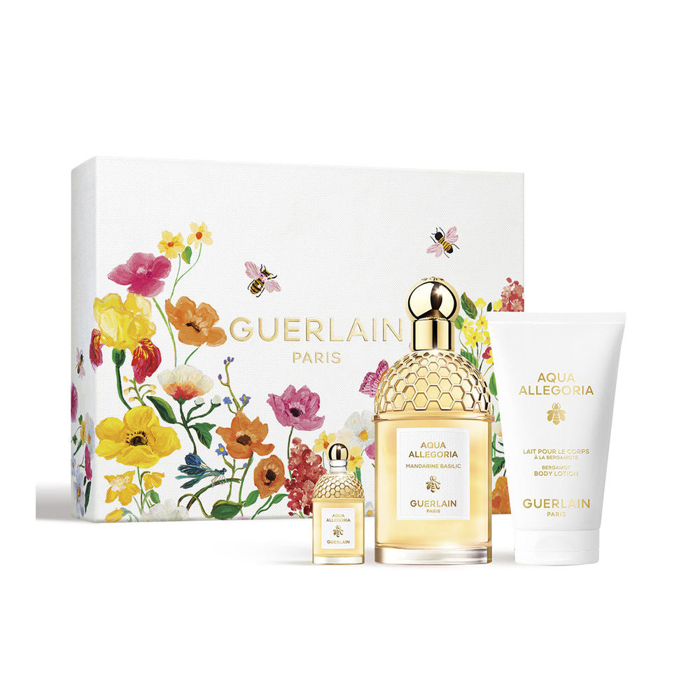 Guerlain Aqua Allegoria Mandarine Basilic Case 3 Pcs - Salevare.com