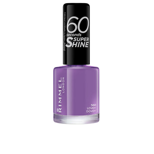 Rimmel London 60 Seconds Super Shine Nail Polish #560-Lovey Dovey 8 Ml - Salevare.com