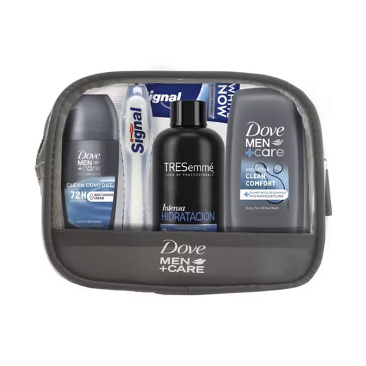 Dove Men'S Travel Toiletry Bag Case 5 Pcs - Salevare.com