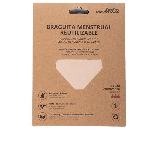 Inca Menstrual Panties Super Absorption #Nude Xxl 1 U - Salevare.com