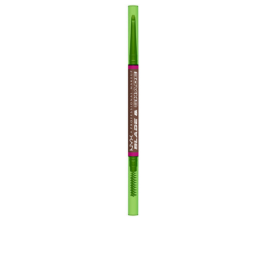 Nyx Professional Make Up Blade &Amp; Shade Nano Eyebrow Pencil #08-Chocolate 1 Unit - Salevare.com