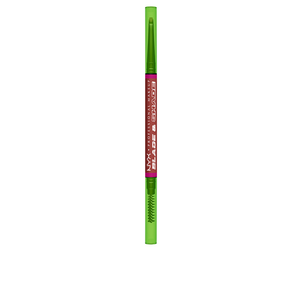 Nyx Professional Make Up Blade &Amp; Shade Nano Eyebrow Pencil #06-Rich Auburn 1 Unit - Salevare.com