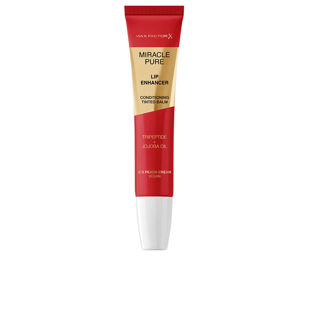 Max Factor Miracle Pure Lip Balm #070-Peach Cream 12 Ml - Salevare.com