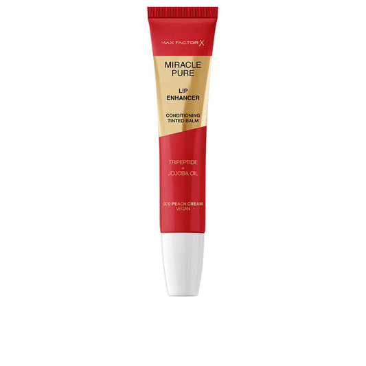 Max Factor Miracle Pure Lip Balm #070-Peach Cream 12 Ml - Salevare.com