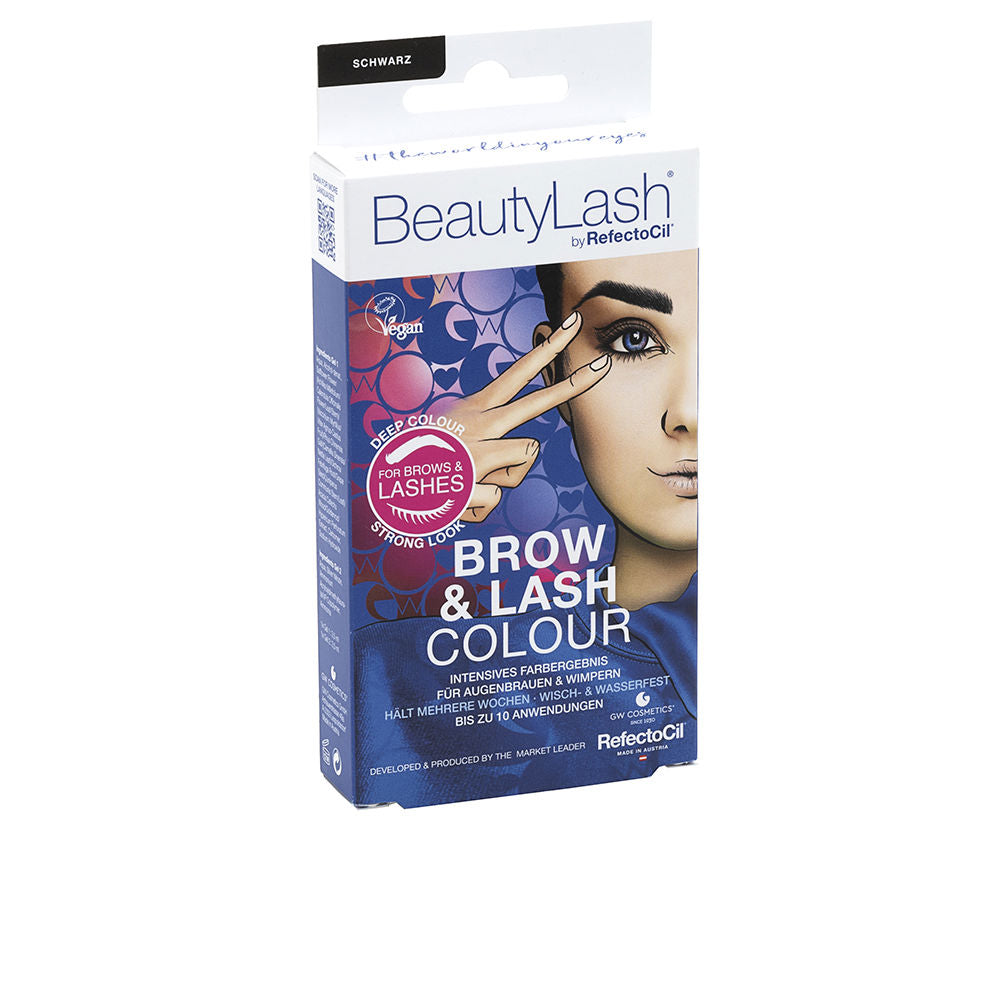 Refectocil Beautylash Brow &Amp; Lash Colour Eyebrow And Eyelash Tint Kit #Black 1 Unit - Salevare.com