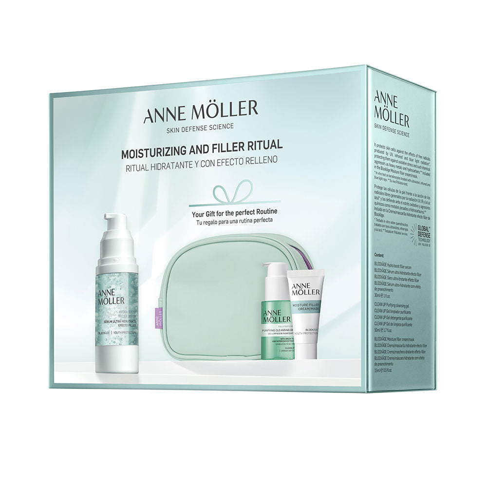 Anne Möller Blockage Ritual Moisturizing And Filling Effect Set Of 4 Pcs - Salevare.com