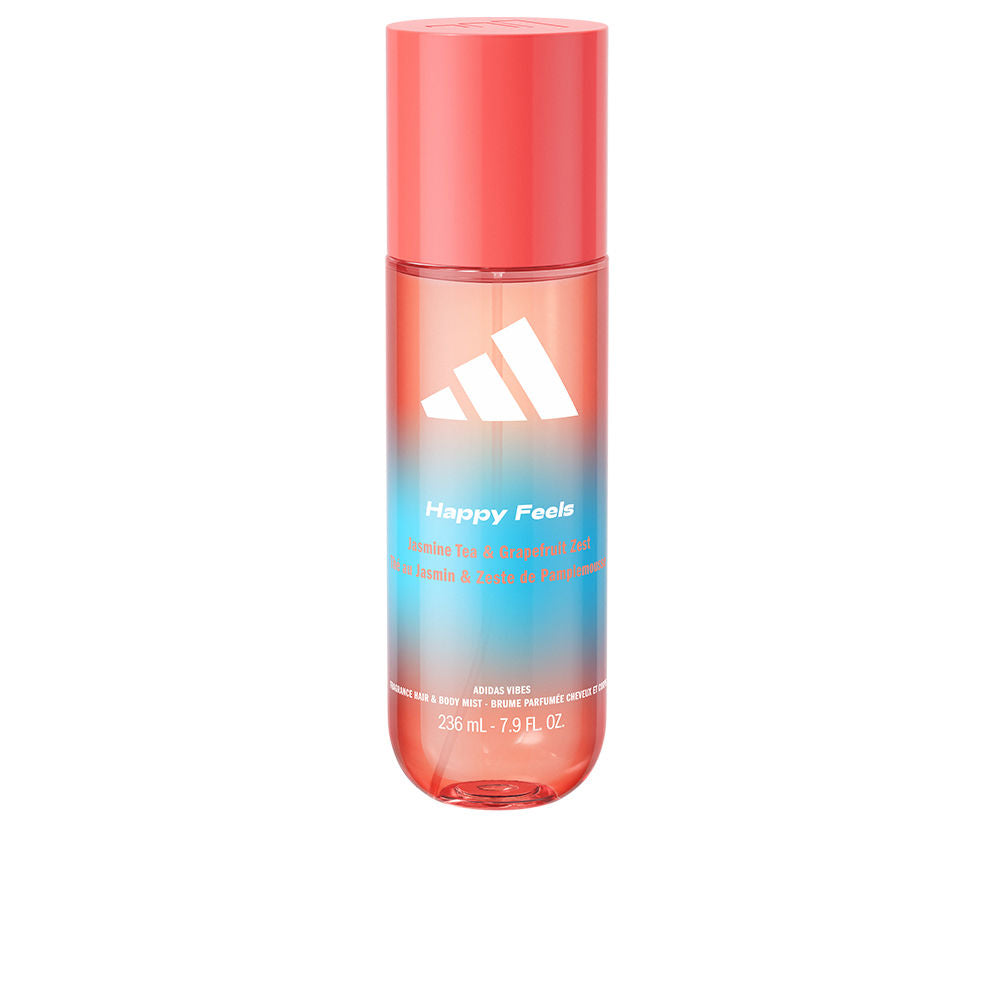 Adidas Adidas Vibes Woman Happy Feels Fragrance Hair &Amp; Body Mist 236 Ml - Salevare.com