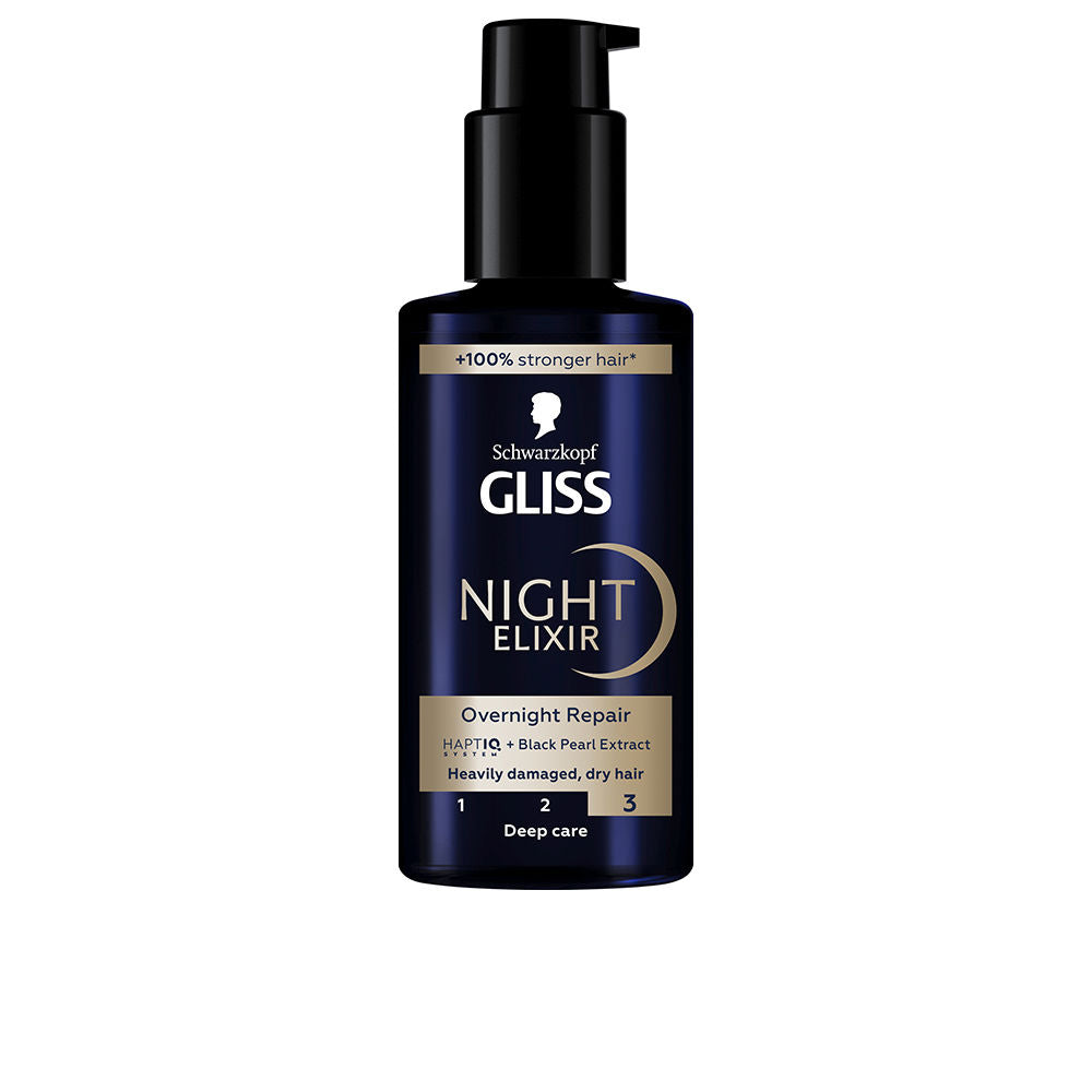 GLISS NIGHT ELIXIR serum for damaged hair 100 ml