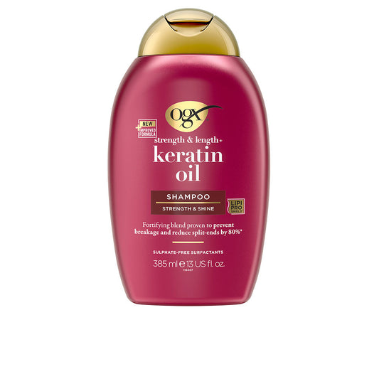 KERATIN OIL anti-breakage hair shampoo 385 ml