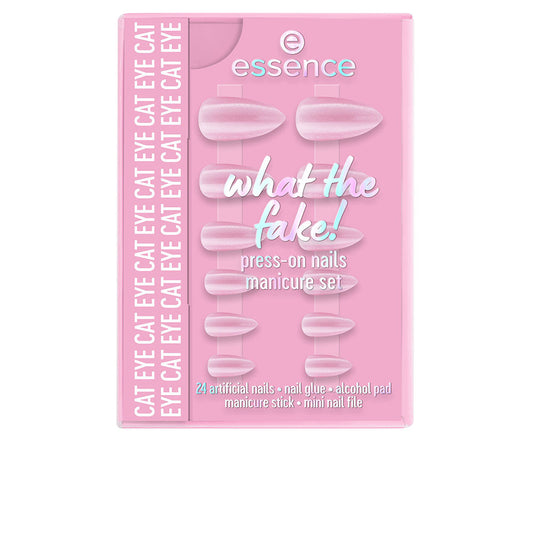 WHAT THE FAKE! False Nails Set #02 - Cat Eye 6 pcs