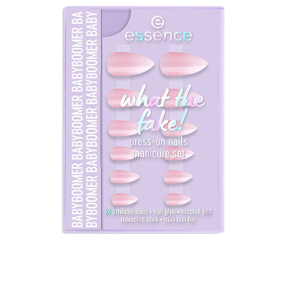 WHAT THE FAKE! Fake Nails Set #03 - Babyboomer 6 pcs
