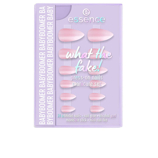 WHAT THE FAKE! Fake Nails Set #03 - Babyboomer 6 pcs