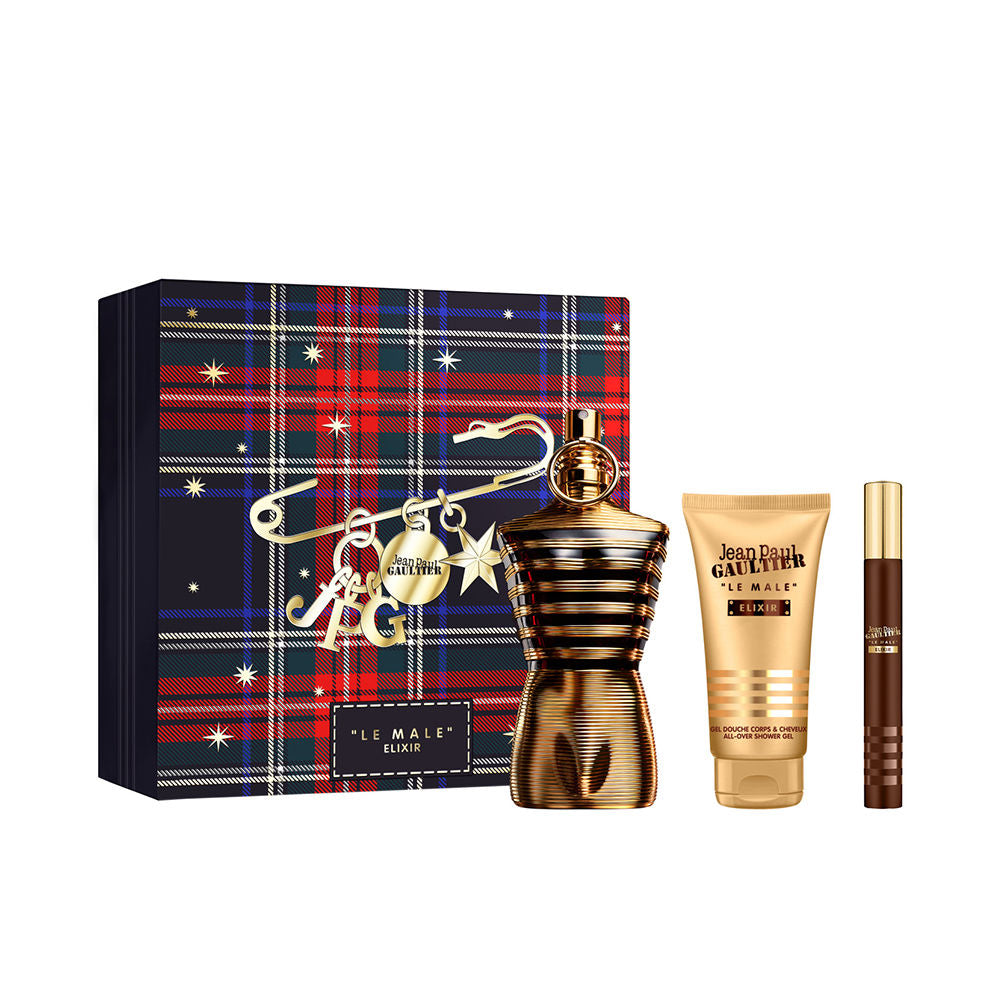 LE MALE ELIXIR PERFUM SET OF 3 pcs