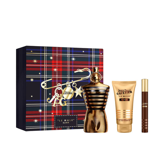 LE MALE ELIXIR PERFUM SET OF 3 pcs