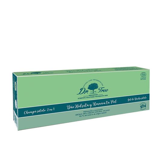 NATURAL SOLID SHAMPOO AND GEL MOISTURIZES AND RENEWS SENSITIVE SKIN CASE 2 pcs