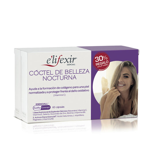 ESENCIALL cóctel belleza nocturna cápsulas 60 u